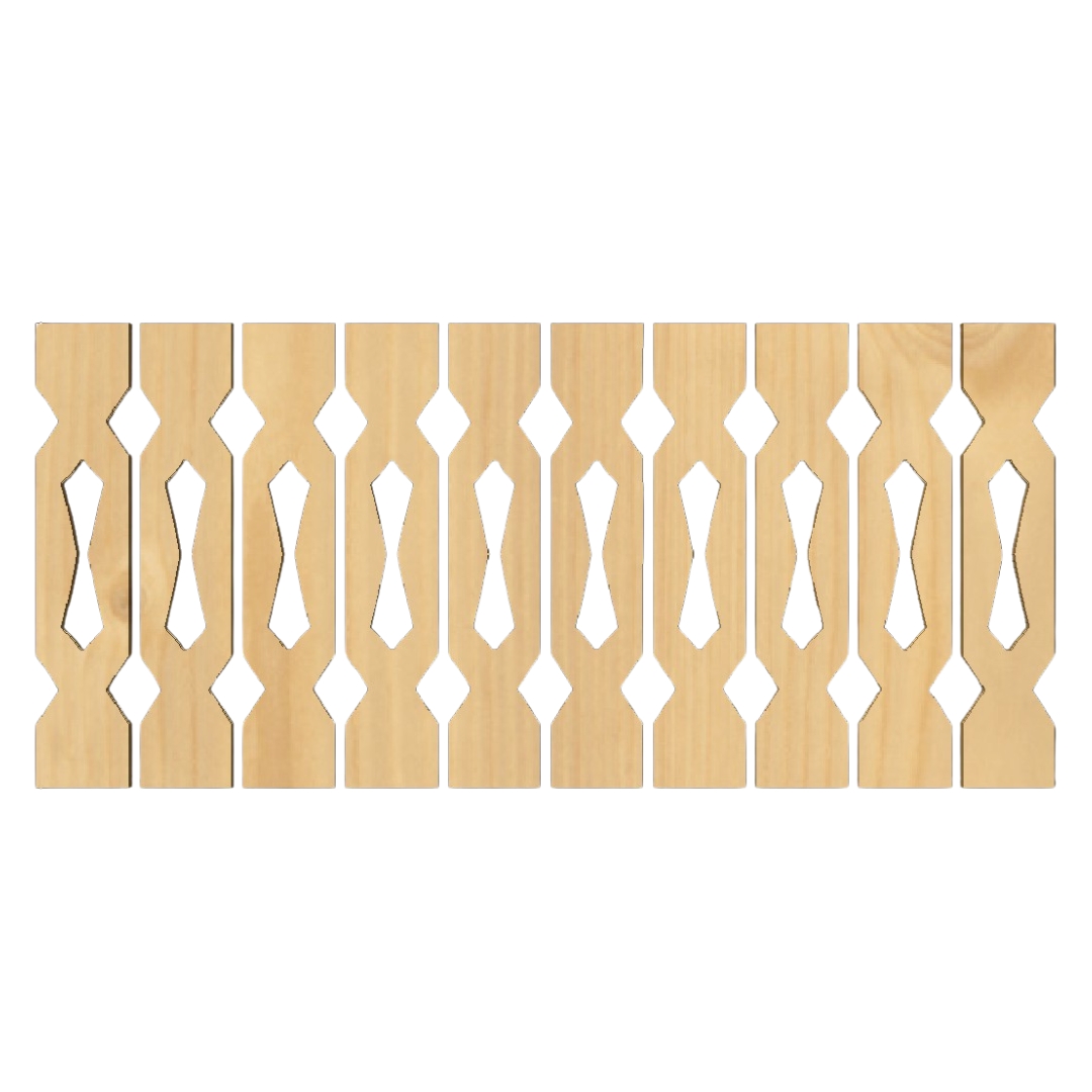Scândura Ornamentală Otilia 50x10 cm Natur