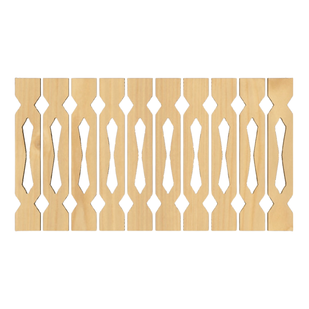 Scândura Ornamentală Otilia 60x10 cm Natur