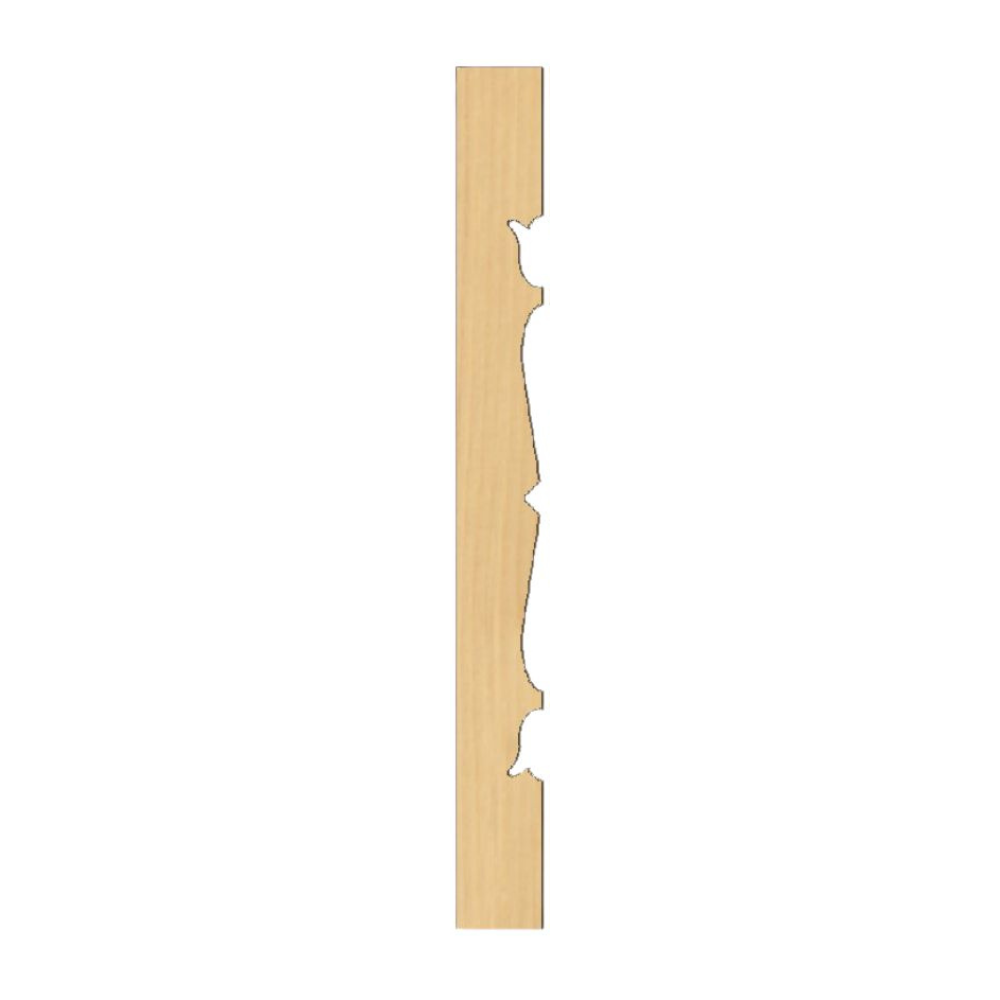 Scândura Ornamentală Lalea 100x10 cm Natur